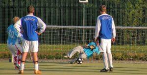 Wear out despite a good fight back.