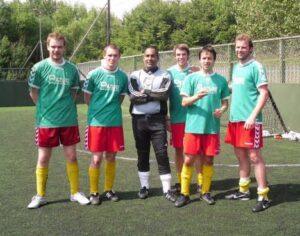66.66667% Sassco conquer a five-a-side tournament.