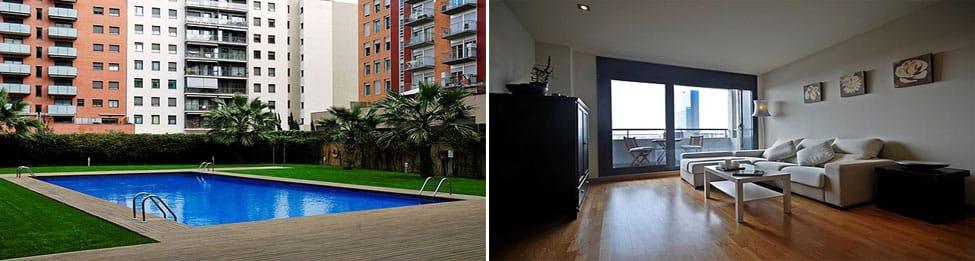 Apartment confirmed in Barcelona.