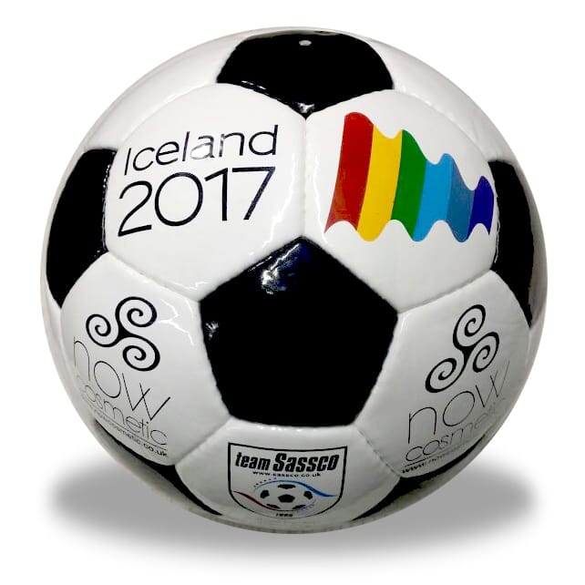 Official match ball for Iceland 2017 unveiled.
