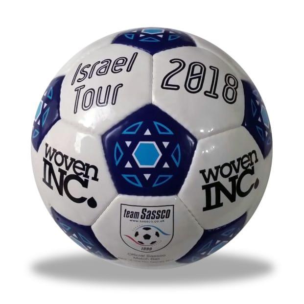 Soccerball for the Israel Tour.