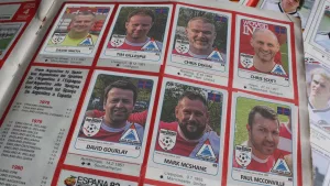 Panini stickers for the Lava Cup. Panini stickers for the Lava Cup.